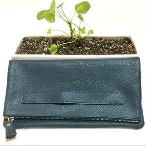 INDIGO Teal Clutch